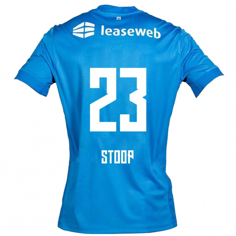 DanxenレディースMaudy Stoop#23ブルー ホワイトアウェイシャツ2025/26ジャージーユニフォーム
