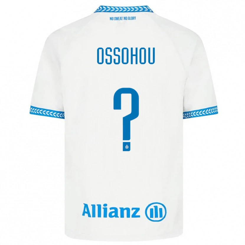 DanxenレディースClever Ossohou#0ブルー ホワイトアウェイシャツ2025/26ジャージーユニフォーム