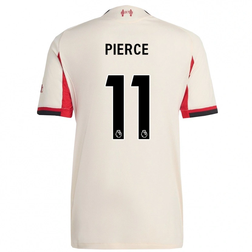DanxenレディースAlfie Pierce#11ホワイト ブラックアウェイシャツ2025/26ジャージーユニフォーム