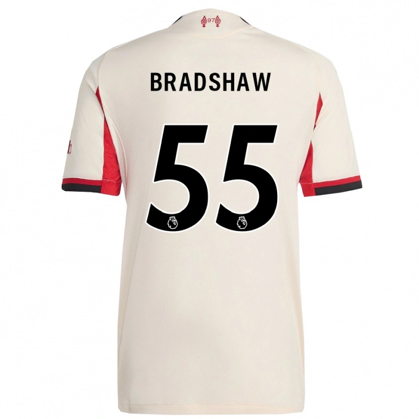 DanxenレディースJoe Bradshaw#55ホワイト ブラックアウェイシャツ2025/26ジャージーユニフォーム