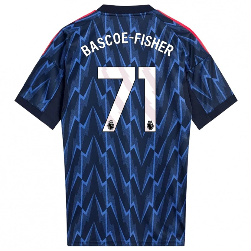 Danxenレディースジャカイ・バスコー・フィッシャー#71ネイビー レッドアウェイシャツ2025/26ジャージーユニフォーム