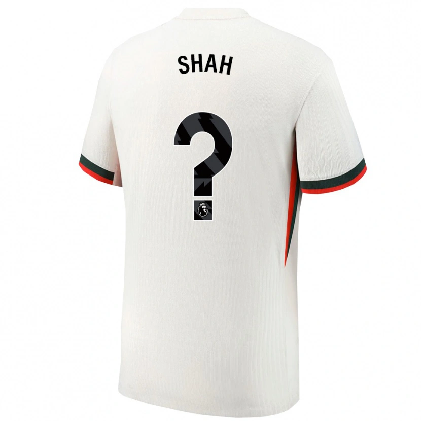DanxenレディースBilal Shah#0ホワイト グリーンアウェイシャツ2025/26ジャージーユニフォーム