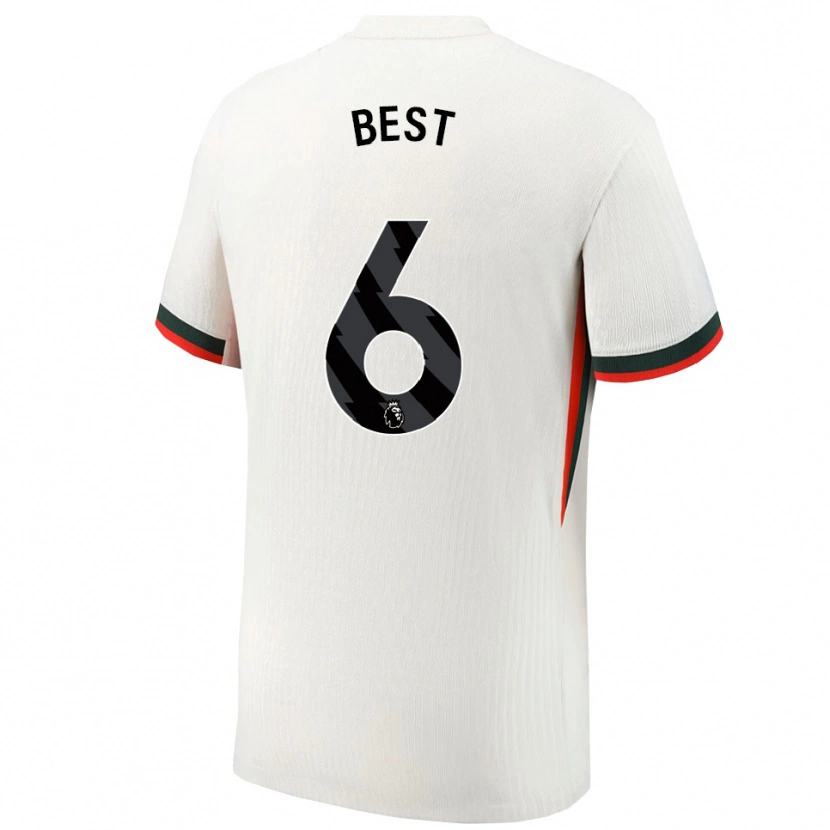 Danxenレディースキアン・ベスト#6ホワイト グリーンアウェイシャツ2025/26ジャージーユニフォーム