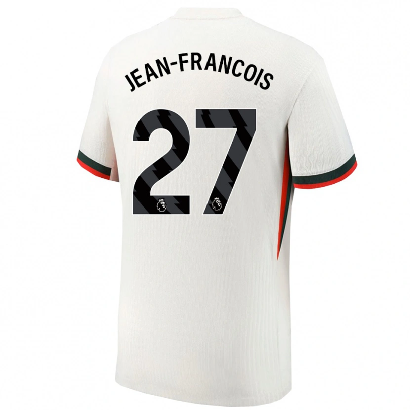 Danxenレディースオリアンヌ・ジャン・フランソワ#27ホワイト グリーンアウェイシャツ2025/26ジャージーユニフォーム