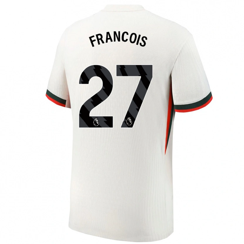 Danxenレディースオリアンヌ・ジャン・フランソワ#27ホワイト グリーンアウェイシャツ2025/26ジャージーユニフォーム