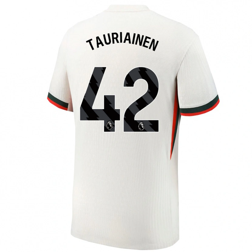 Danxenレディースジミ・タウリアイネン#42ホワイト グリーンアウェイシャツ2025/26ジャージーユニフォーム