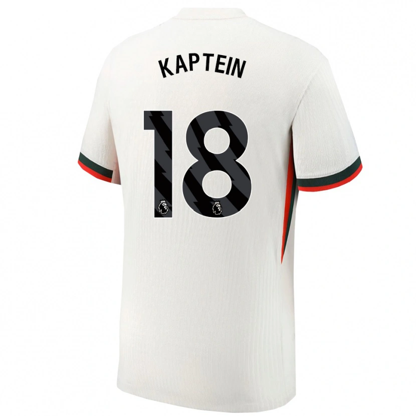 Danxenレディースヴィーケ・カプテイン#18ホワイト グリーンアウェイシャツ2025/26ジャージーユニフォーム