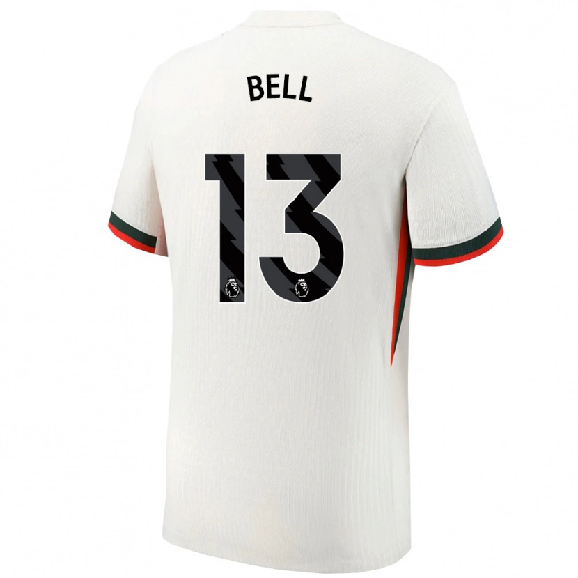 DanxenレディースToby Bell#13ホワイト グリーンアウェイシャツ2025/26ジャージーユニフォーム
