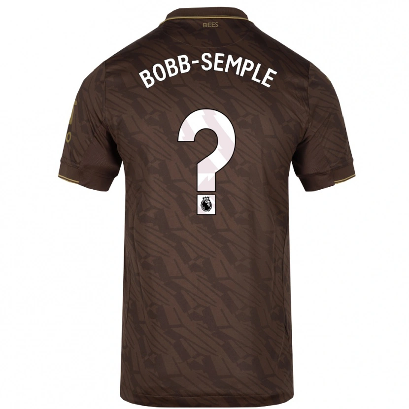 DanxenレディースDomeiro Bobb-Semple#0ブラウン ゴールドアウェイシャツ2025/26ジャージーユニフォーム