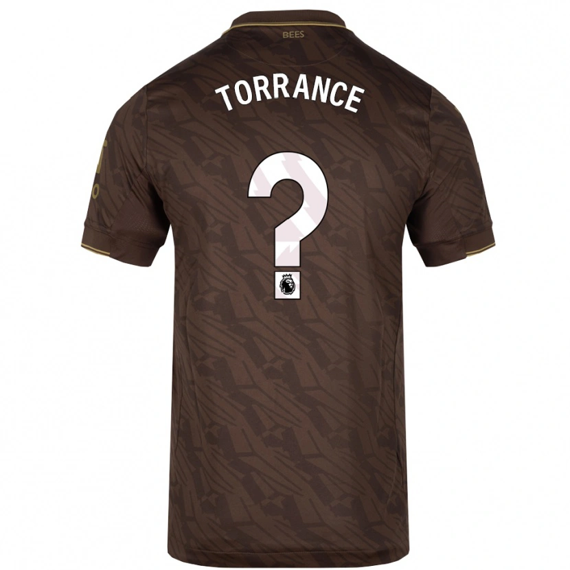 DanxenレディースBruno Torrance#0ブラウン ゴールドアウェイシャツ2025/26ジャージーユニフォーム