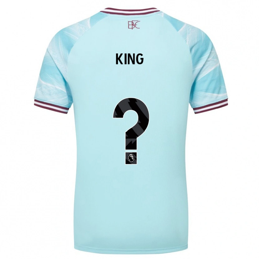 DanxenレディースCorey King#0スカイブルー バーガンディアウェイシャツ2025/26ジャージーユニフォーム