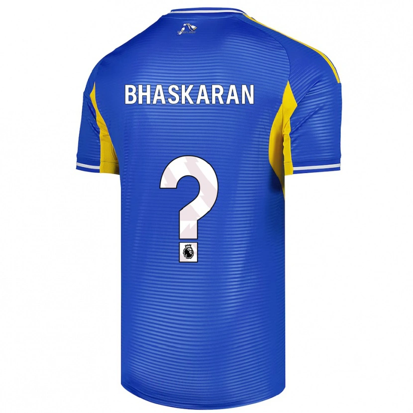 DanxenレディースJoe Bhaskaran#0ブルー イエローアウェイシャツ2025/26ジャージーユニフォーム