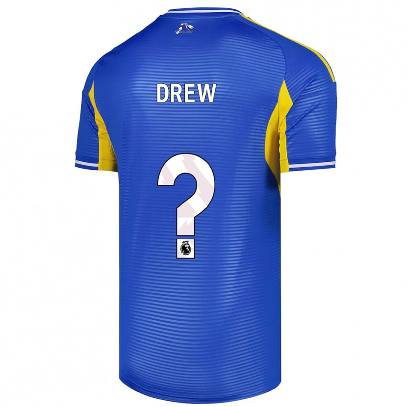 DanxenレディースDrew Greene#0ブルー イエローアウェイシャツ2025/26ジャージーユニフォーム