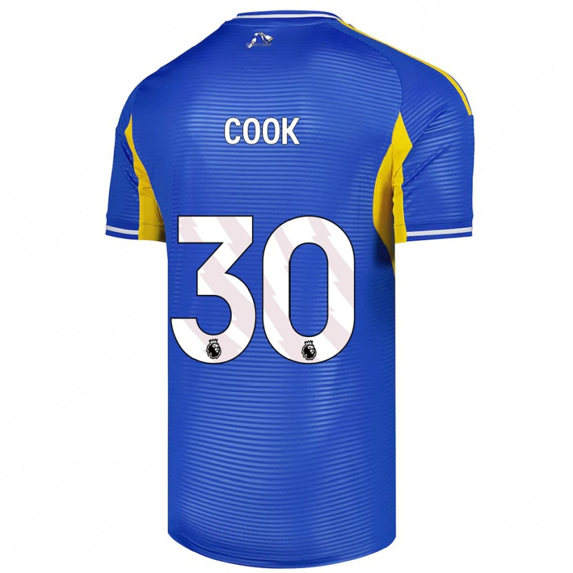 DanxenレディースRobbie Cook#30ブルー イエローアウェイシャツ2025/26ジャージーユニフォーム