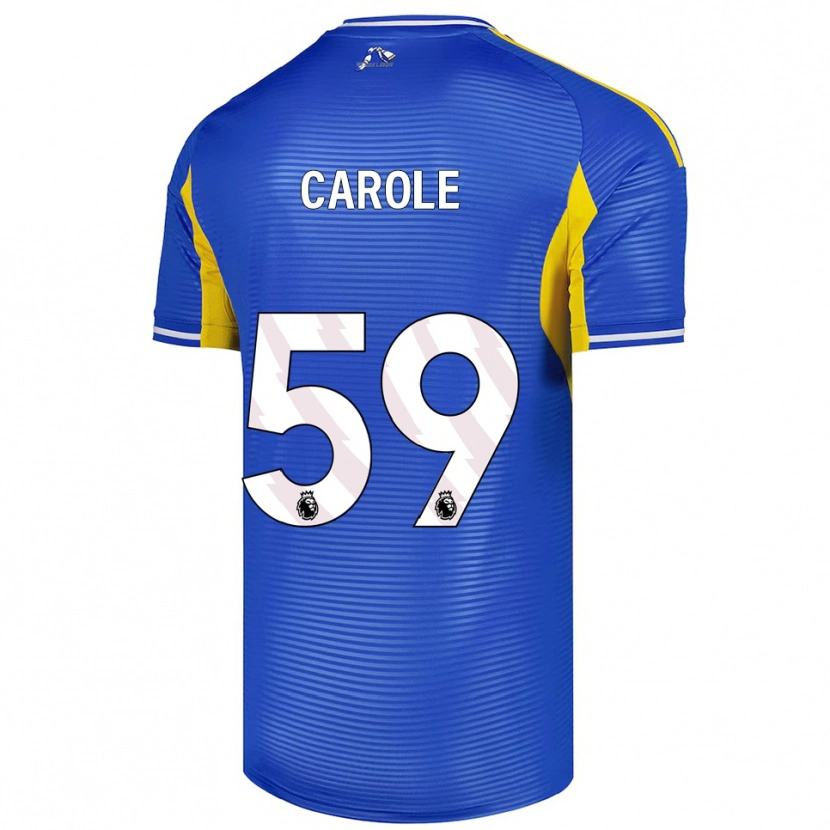 DanxenレディースKeenan Carole#59ブルー イエローアウェイシャツ2025/26ジャージーユニフォーム