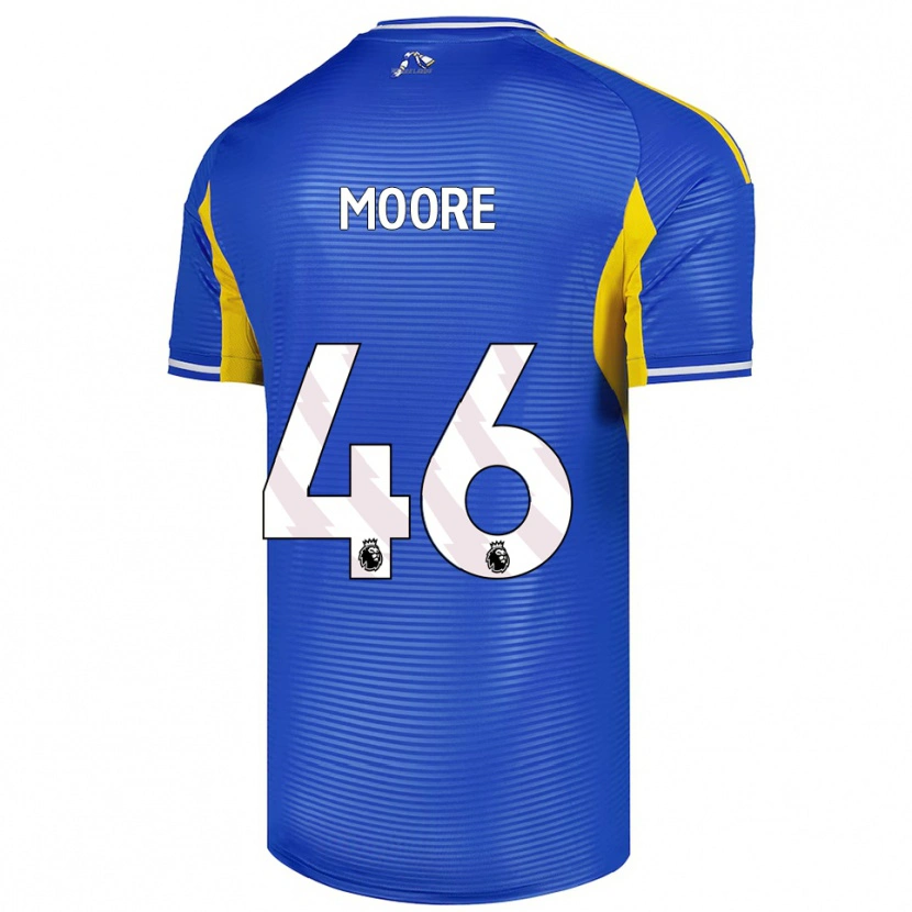 DanxenレディースKris Moore#46ブルー イエローアウェイシャツ2025/26ジャージーユニフォーム