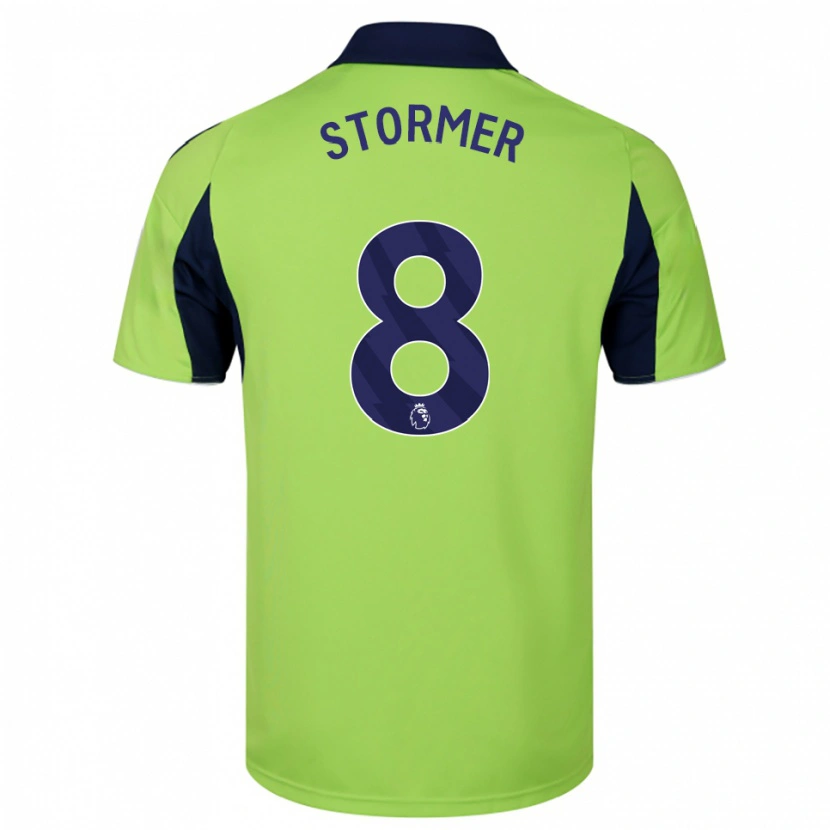 DanxenレディースBecky Stormer#8グリーン ネイビー ホワイトアウェイシャツ2025/26ジャージーユニフォーム