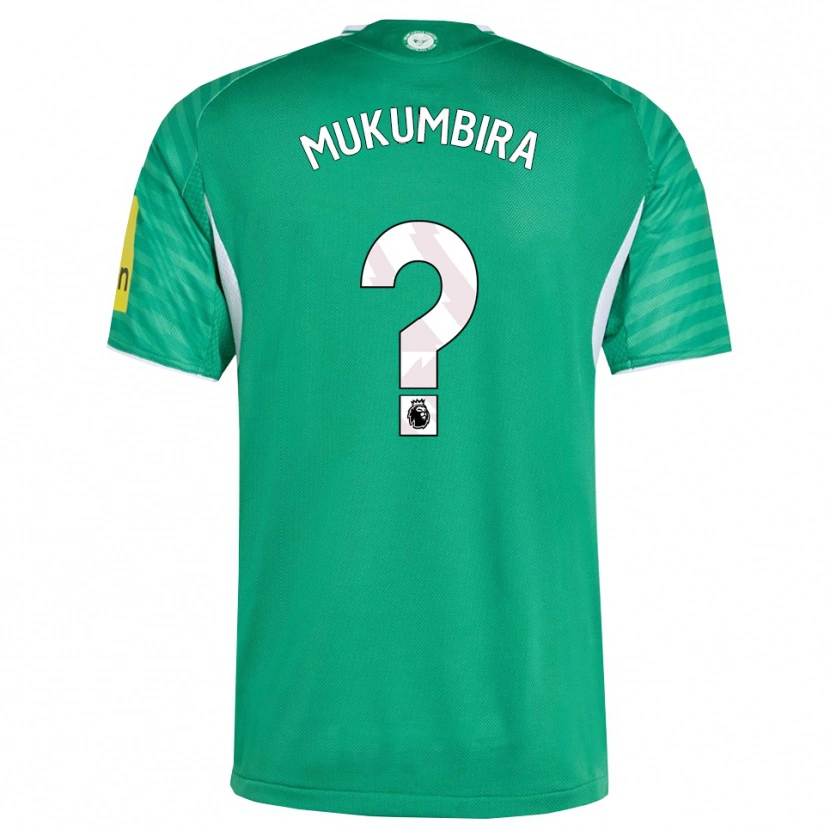 DanxenレディースLeon Mukumbira#0グリーン ホワイトアウェイシャツ2025/26ジャージーユニフォーム