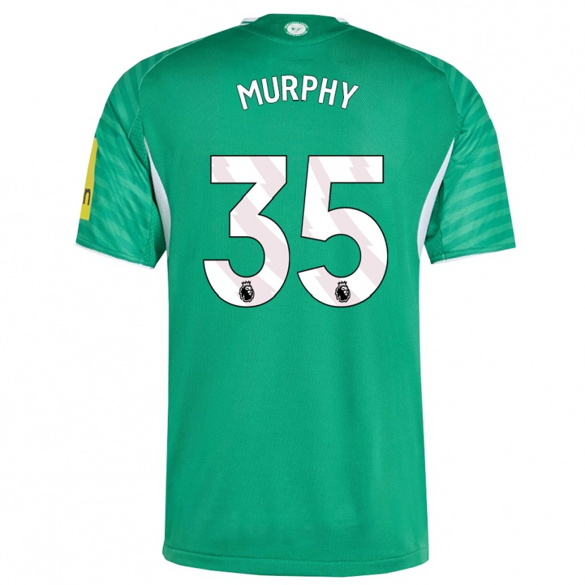 DanxenレディースEmily Murphy#35グリーン ホワイトアウェイシャツ2025/26ジャージーユニフォーム