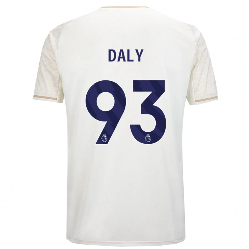 Danxenレディースコーマック・デイリー#93オフホワイト ブラックアウェイシャツ2025/26ジャージーユニフォーム