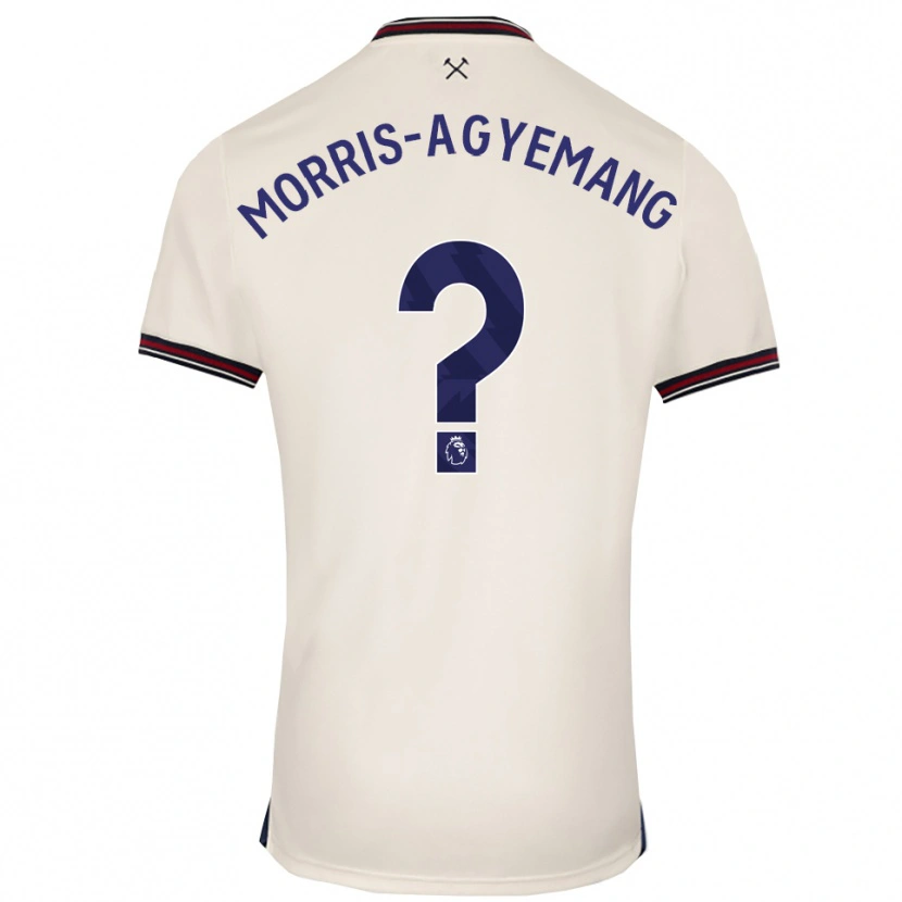 DanxenレディースReggie Morris-Agyemang#0オフホワイトアウェイシャツ2025/26ジャージーユニフォーム