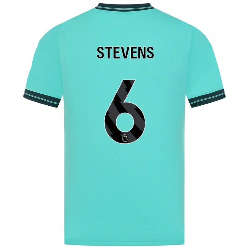 DanxenレディースMason Stevens#6スカイブルー グリーンアウェイシャツ2025/26ジャージーユニフォーム