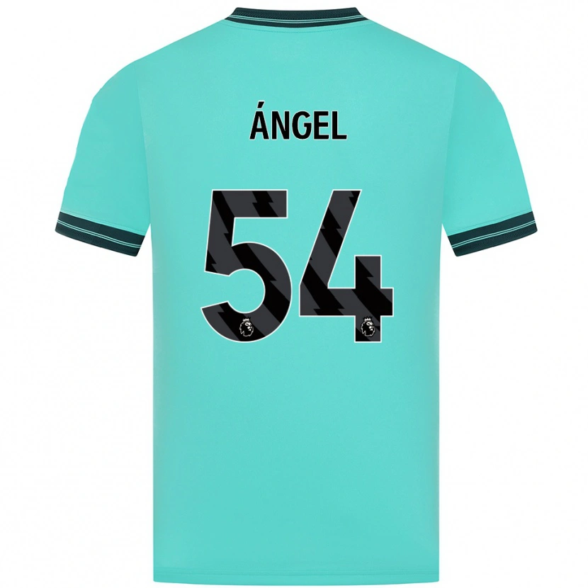 DanxenレディースDani Ángel#54スカイブルー グリーンアウェイシャツ2025/26ジャージーユニフォーム