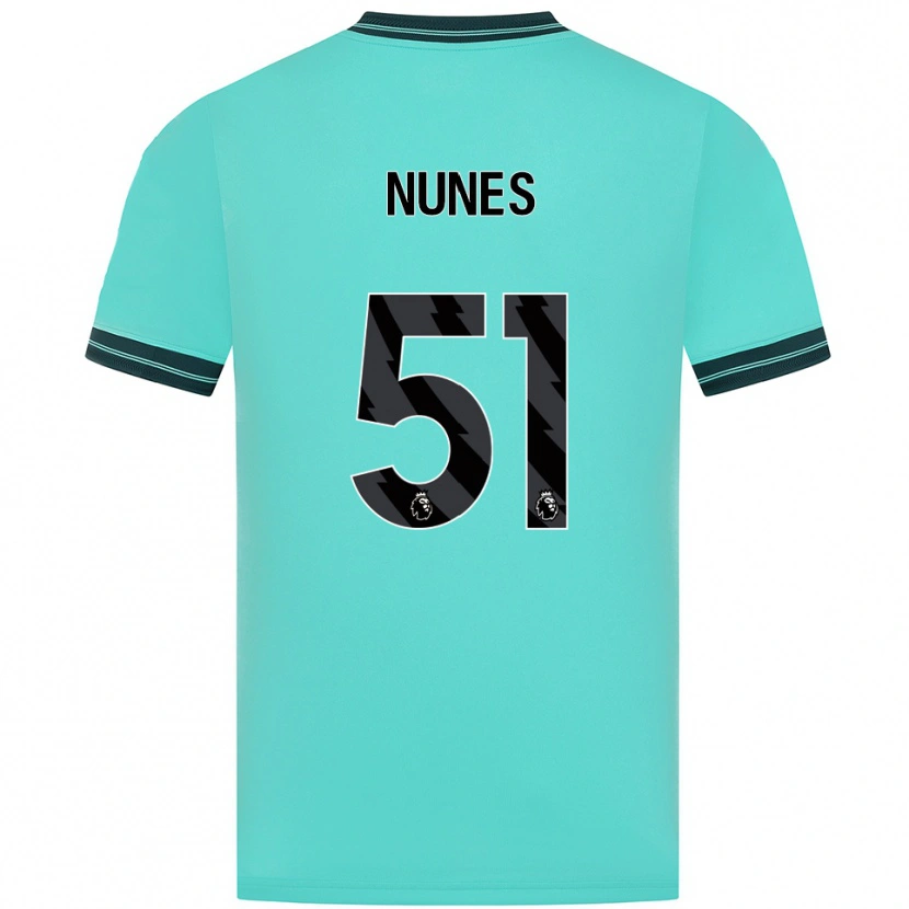 DanxenレディースGrazi Nunes#51スカイブルー グリーンアウェイシャツ2025/26ジャージーユニフォーム