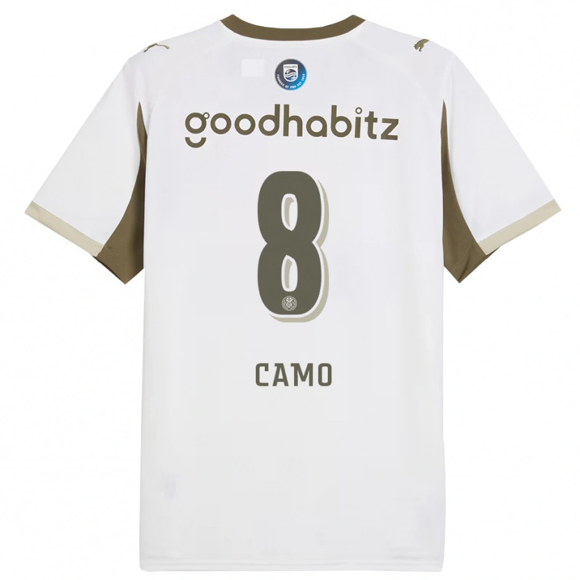 DanxenレディースAdin Camo#8ホワイト グレーサードユニフォームシャツ2025/26ジャージーユニフォーム