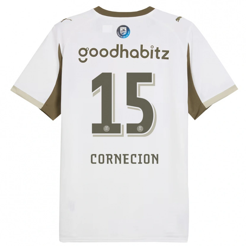 DanxenレディースShuryjano Cornecion#15ホワイト グレーサードユニフォームシャツ2025/26ジャージーユニフォーム