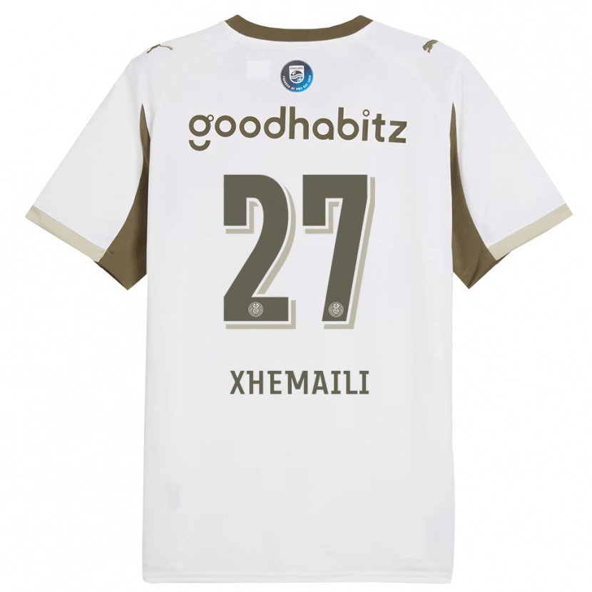 Danxenレディースリオラ・ゼマイリ#27ホワイト グレーサードユニフォームシャツ2025/26ジャージーユニフォーム