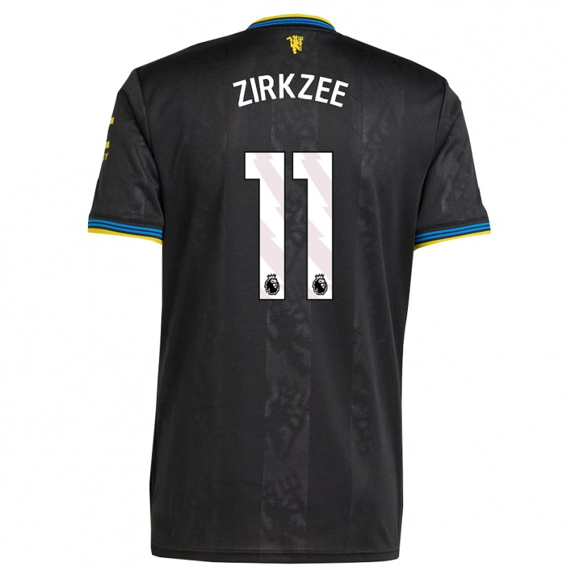 Danxenレディースジョシュア・ザークツィー#11ブラック イエロー ブルーサードユニフォームシャツ2025/26ジャージーユニフォーム