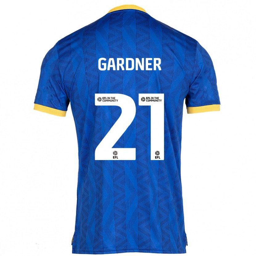 DanxenキッズRemmi Gardner#21紺 黄ホームシャツ2025/26ジャージーユニフォーム