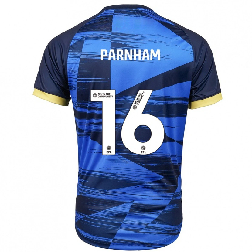 DanxenキッズArianne Parnham#16青 紺アウェイシャツ2025/26ジャージーユニフォーム