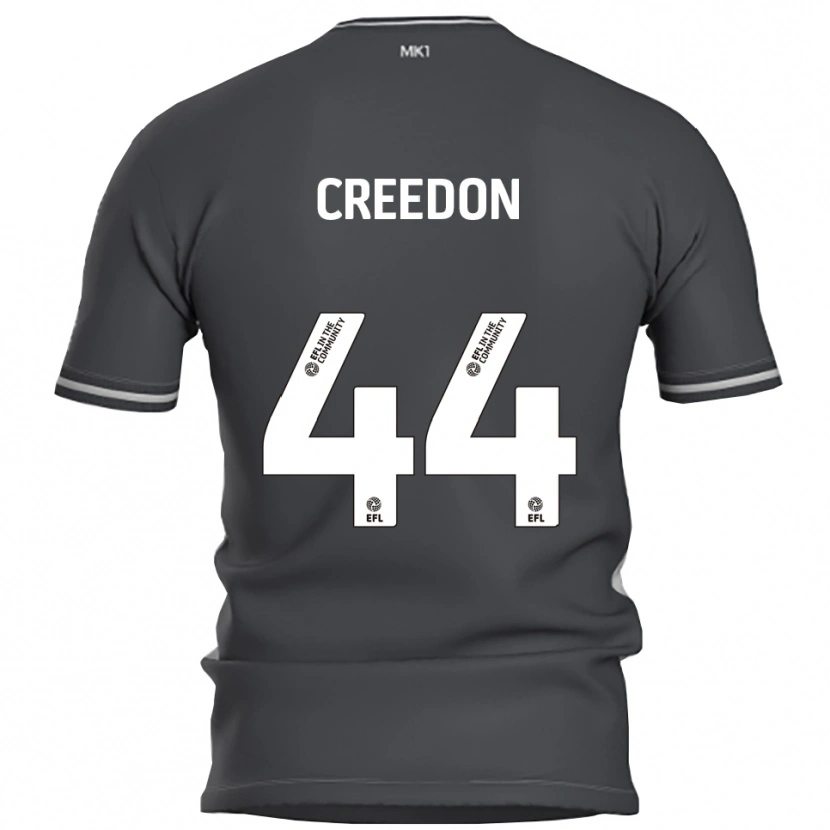 DanxenキッズErin Creedon#44灰色 銀色アウェイシャツ2025/26ジャージーユニフォーム