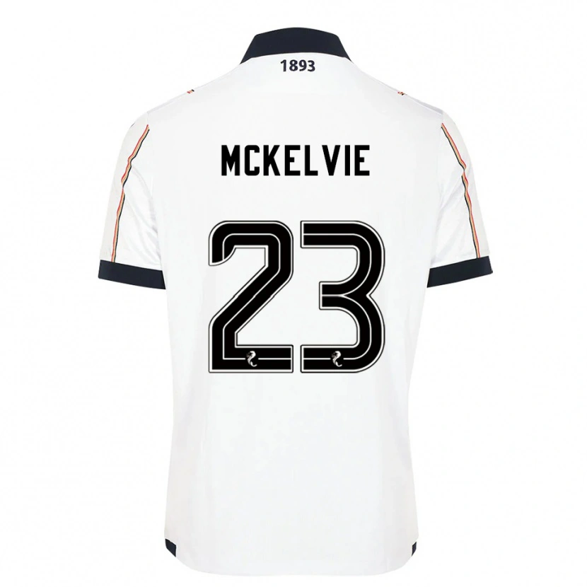 DanxenキッズLewis Mckelvie#23白 紺 赤アウェイシャツ2025/26ジャージーユニフォーム