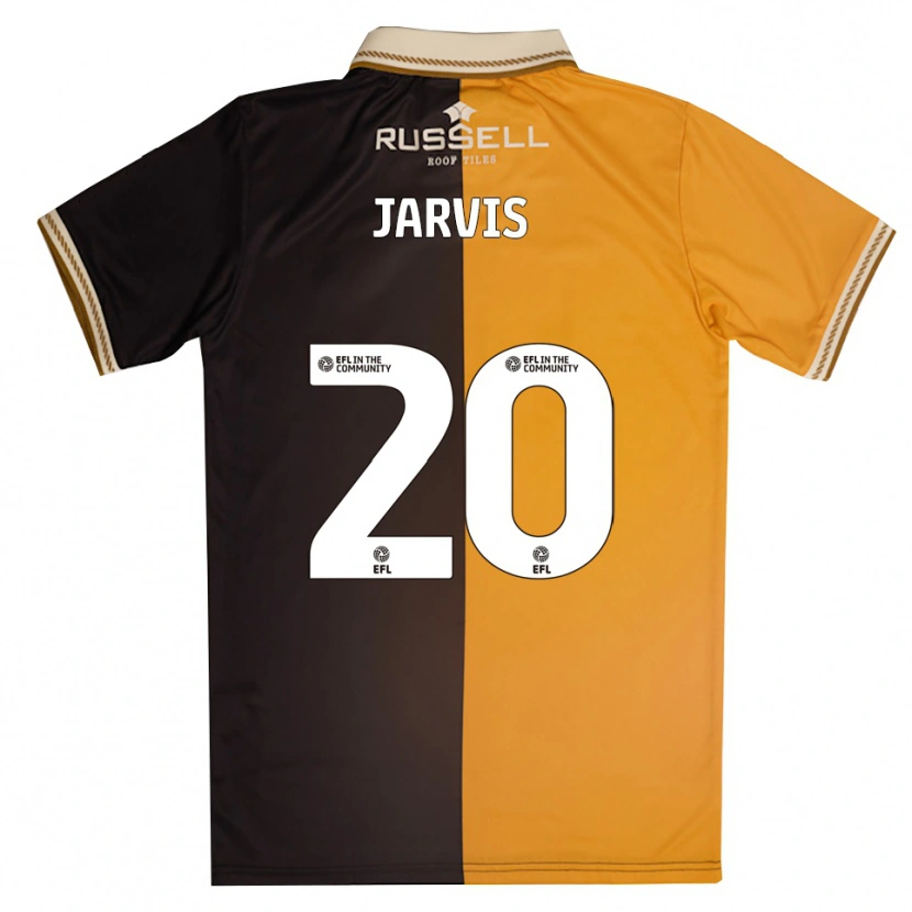 DanxenメンズCharlotte Jarvis#20黄 黒ホームシャツ2025/26ジャージーユニフォーム
