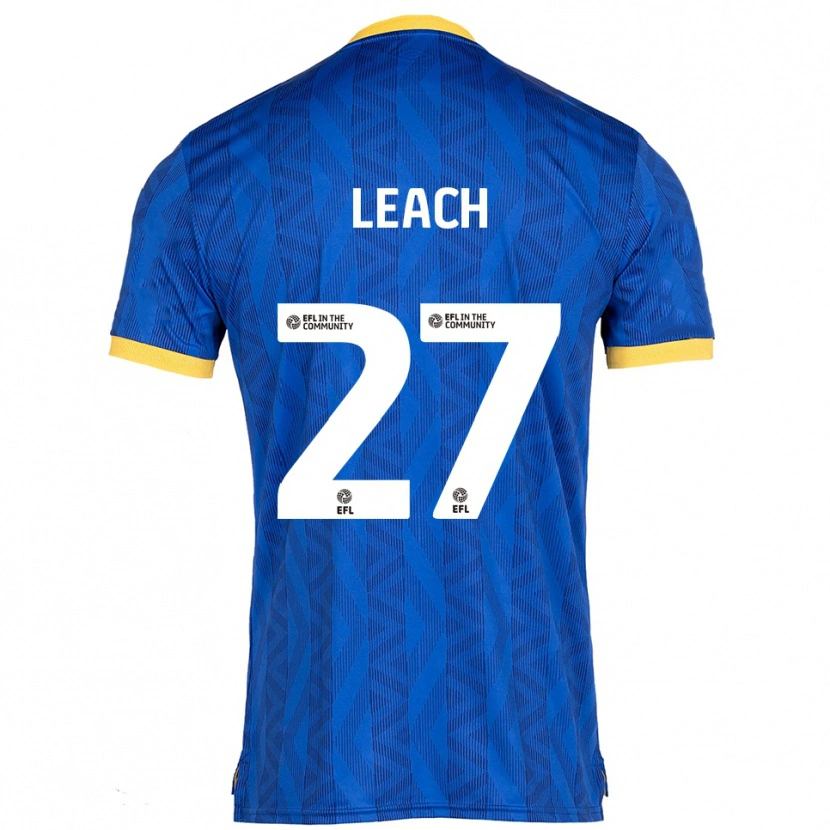 DanxenメンズEd Leach#27紺 黄ホームシャツ2025/26ジャージーユニフォーム