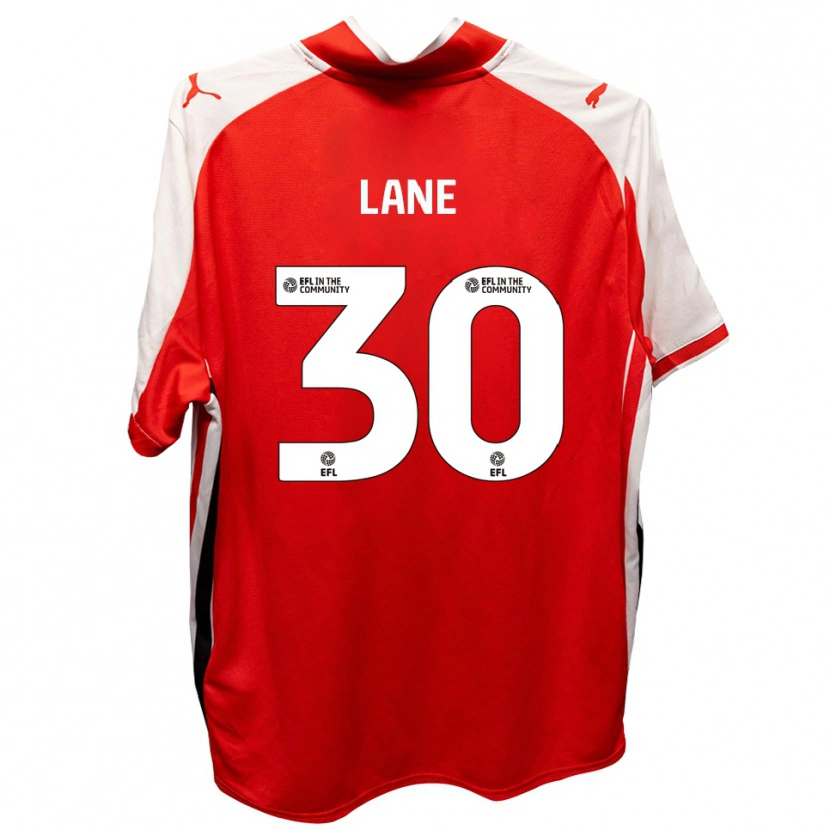 DanxenメンズMikey Lane#30赤 白ホームシャツ2025/26ジャージーユニフォーム