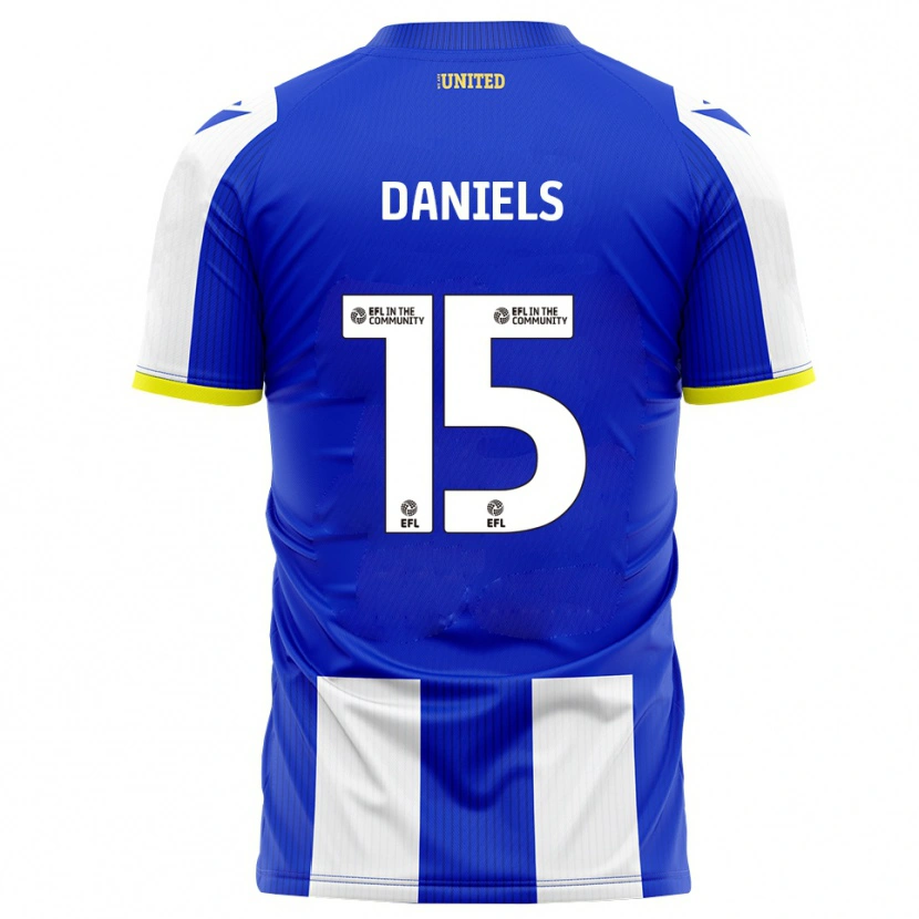 DanxenメンズLearna Daniels#15青 白ホームシャツ2025/26ジャージーユニフォーム