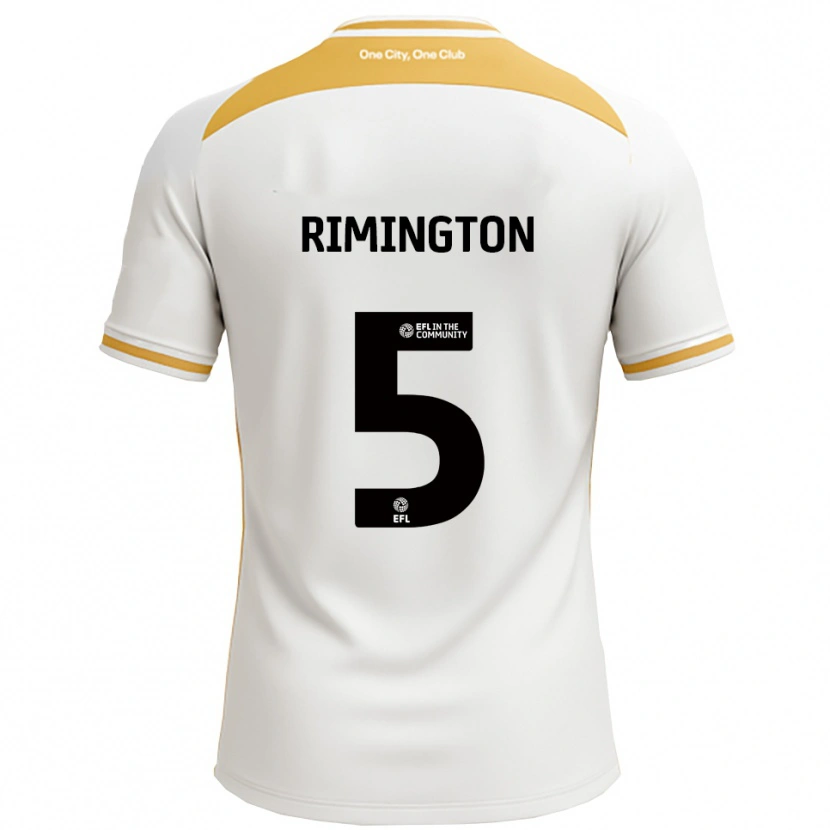 DanxenメンズIsabelle Rimington#5白 金ホームシャツ2025/26ジャージーユニフォーム