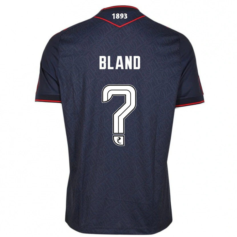 DanxenメンズRyan Bland#0紺 白ホームシャツ2025/26ジャージーユニフォーム