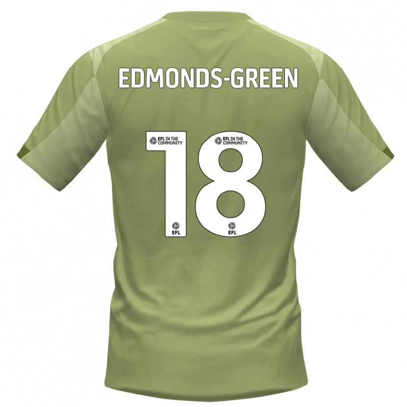 DanxenメンズRarmani Edmonds-Green#18セージ シャンパンアウェイシャツ2025/26ジャージーユニフォーム