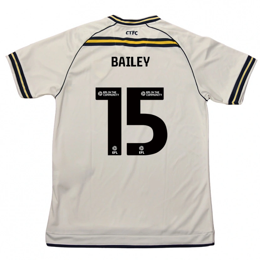 DanxenメンズIeuan Bailey#15白 紺アウェイシャツ2025/26ジャージーユニフォーム