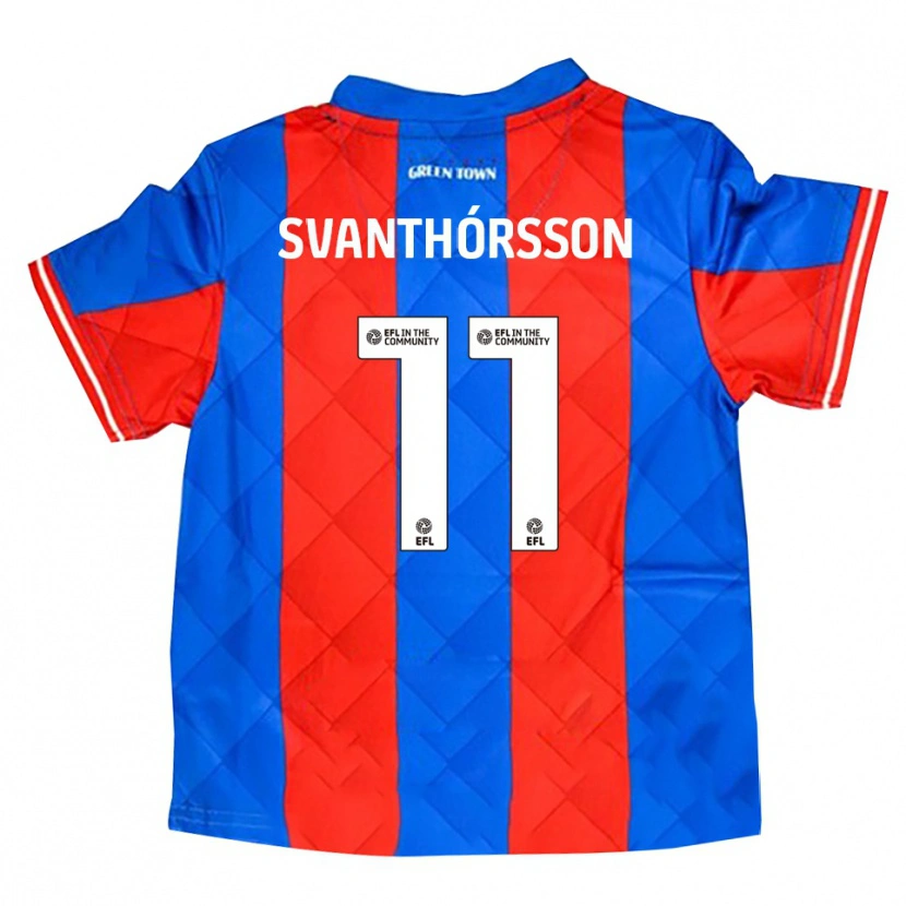 DanxenメンズJason Dadi Svanthórsson#11青 赤 白アウェイシャツ2025/26ジャージーユニフォーム