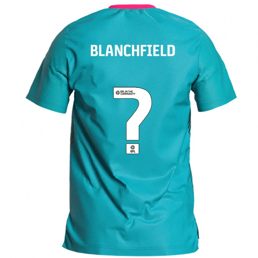 DanxenメンズOlivia Blanchfield#0水色 ピンクアウェイシャツ2025/26ジャージーユニフォーム