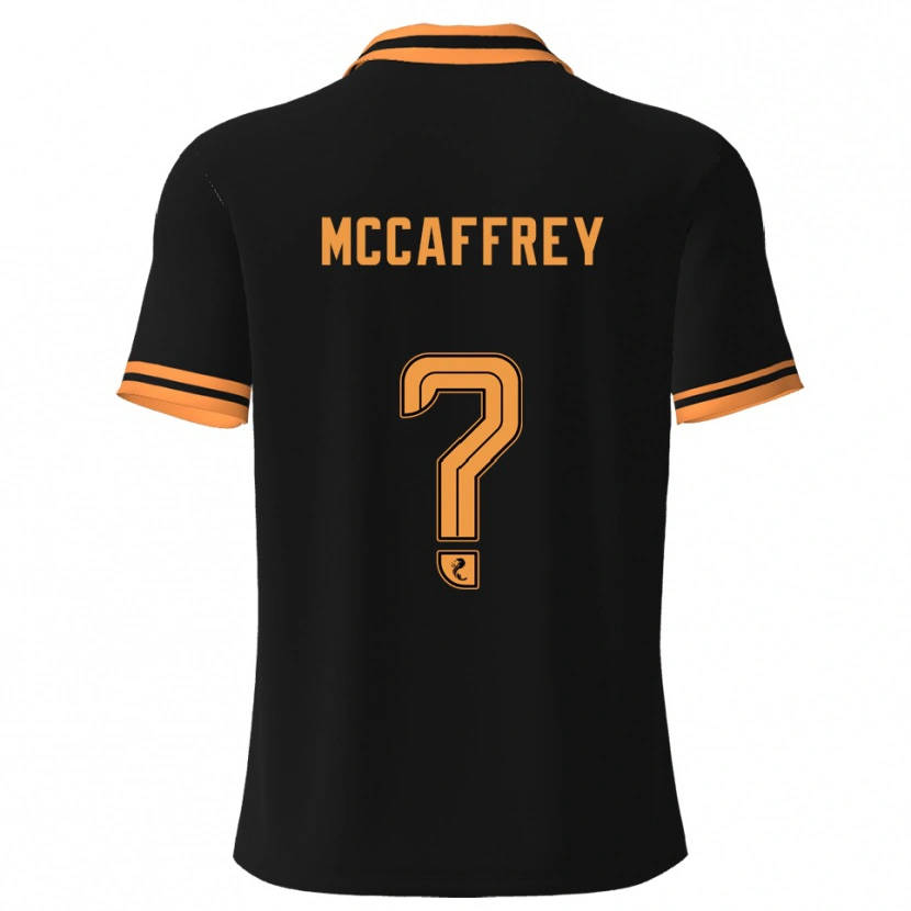 DanxenメンズMatthew Mccaffrey#0黒 黄アウェイシャツ2025/26ジャージーユニフォーム
