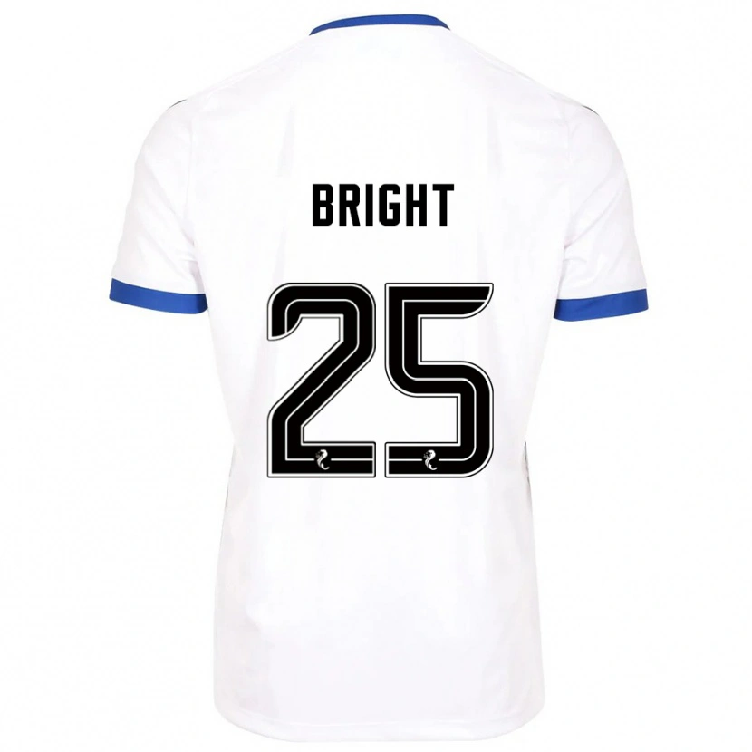 DanxenメンズScott Bright#25白 青アウェイシャツ2025/26ジャージーユニフォーム