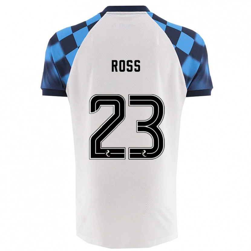 DanxenメンズEthan Ross#23白 水色アウェイシャツ2025/26ジャージーユニフォーム