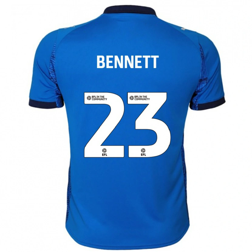 DanxenレディースRenai Bennett#23青 白ホームシャツ2025/26ジャージーユニフォーム